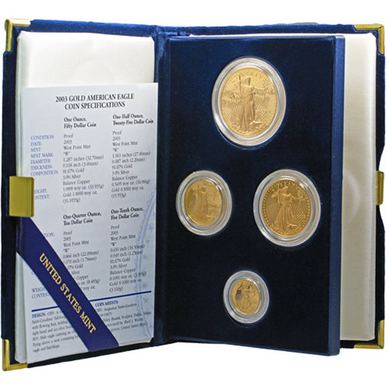 proof-gold-american-eagle-4-coin-set-2003